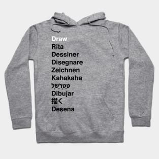 Draw translation Hoodie